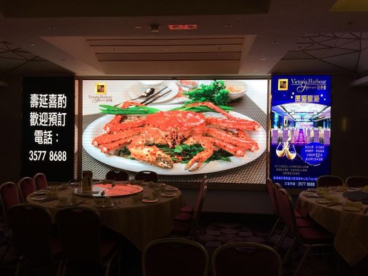 Màn hình video LED trong nhà P4 Tần số 60Hz 5V 3.6A cho Trung tâm mua sắm và Nhà máy khách sạn Thâm Quyến