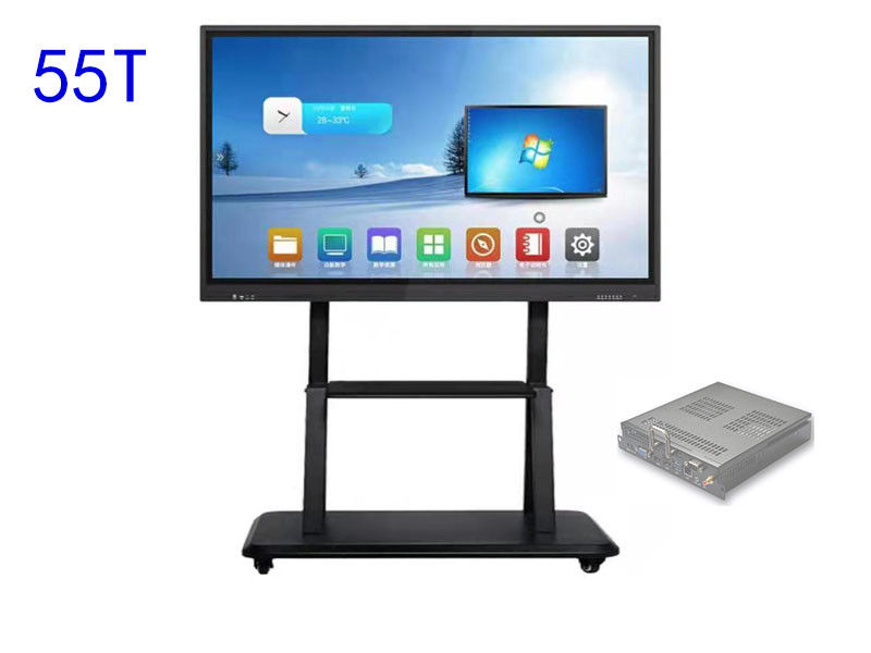 Bảng điều khiển TV cảm ứng thông minh Màn hình hiển thị LCD với PC Windows và Hệ thống Android 55T Inch Nhà máy Thâm Quyến